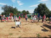 Торжественное открытие детской игровой площадки